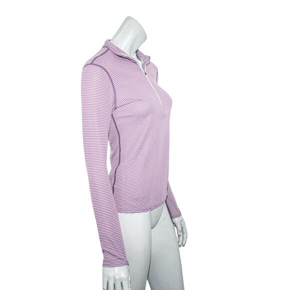 Patagonia Capilene 2 Lightweight Polartec 1/4 zip pullover Purple Sz S - Picture 5 of 7